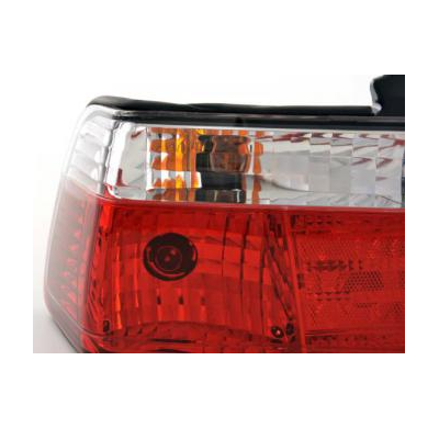 Kit De Pilotos Traseros Bmw Serie 3 E36 Coupe  92-98, Cromado Fk Automotive