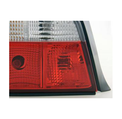 Kit De Pilotos Traseros Bmw Serie 3 E36 Sedan  92-98, Cromado Fk Automotive