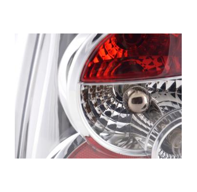 Kit De Pilotos Traseros Para Opel Vectra Modelo a  89-95 Cromado Fk Automotive