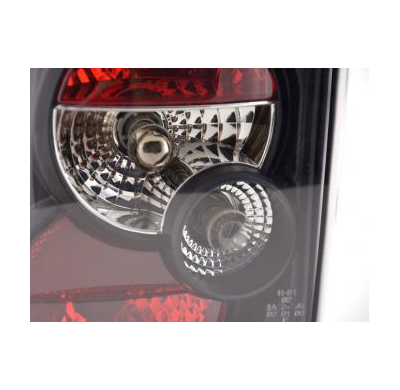 Kit De Pilotos Traseros Para Opel Vectra Modelo a  89-95 Negro Fk Automotive