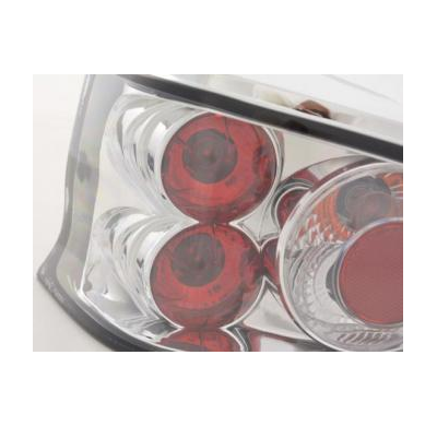 Kit De Pilotos Traseros Para Peugeot 106 Modelo 1c 1a  96-03 Cromado Fk Automotive