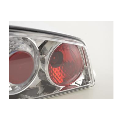 Kit De Pilotos Traseros Para Peugeot 106 Modelo 1c 1a  92-95 Cromado Fk Automotive