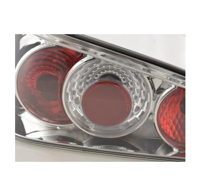 Kit De Pilotos Traseros Para Peugeot 106 Modelo 1c 1a  92-95 Cromado Fk Automotive