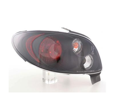 Kit De Pilotos Traseros Para Peugeot 206  98 - Negro Fk Automotive