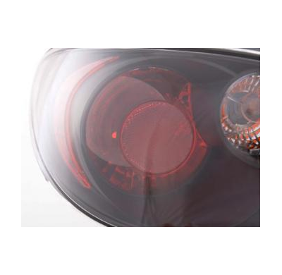 Kit De Pilotos Traseros Para Peugeot 206  98 - Negro Fk Automotive