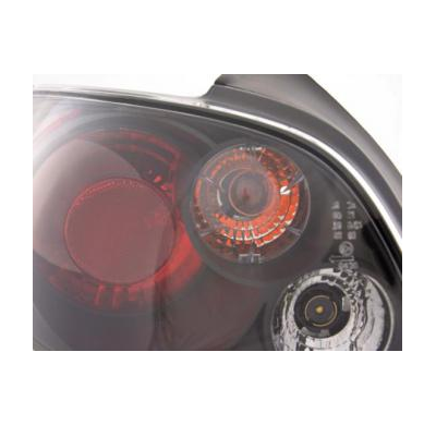 Kit De Pilotos Traseros Para Peugeot 206  98 - Negro Fk Automotive