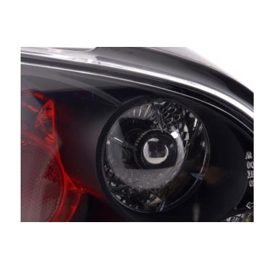 Kit De Pilotos Traseros Para Peugeot 206 Cc Modelo 2***  99-06 Negro Fk Automotive