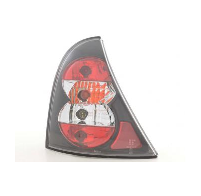 Kit De Pilotos Traseros Para Renault Clio Modelo B  01-04 Negro Fk Automotive