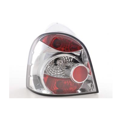 Kit De Pilotos Traseros Para Renault Twingo Modelo C06  93-00 Cromado Fk Automotive