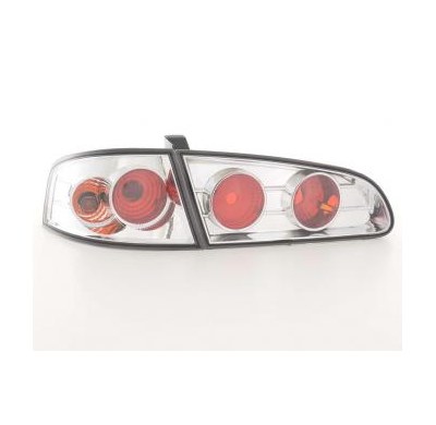 Kit De Pilotos Traseros Para Seat Ibiza Modelo 6l  03 - Cromado Fk Automotive