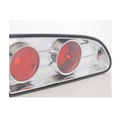 Kit De Pilotos Traseros Para Seat Ibiza Modelo 6l  03 - Cromado Fk Automotive