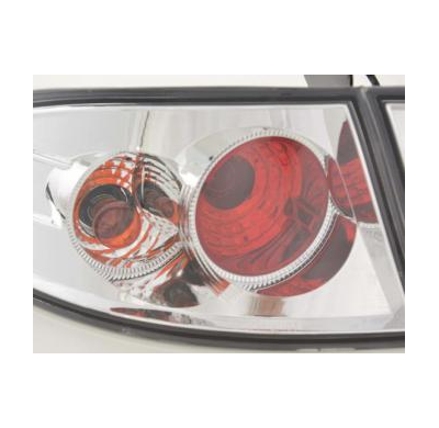 Kit De Pilotos Traseros Para Seat Ibiza Modelo 6l  03 - Cromado Fk Automotive