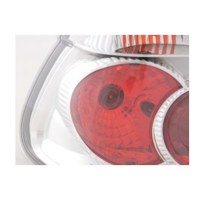 Kit de pilotos traseros para BMW serie 3 sedan modelo E46  98-01 cromado Fk automotive