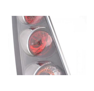 Kit De Pilotos Traseros Para Fiat Punto 3-Ptas. Modelo 188  00-03 Negro Fk Automotive