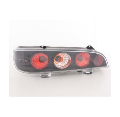 Kit De Pilotos Traseros Para Fiat Seicento Modelo 187  98-07 Negro Fk Automotive