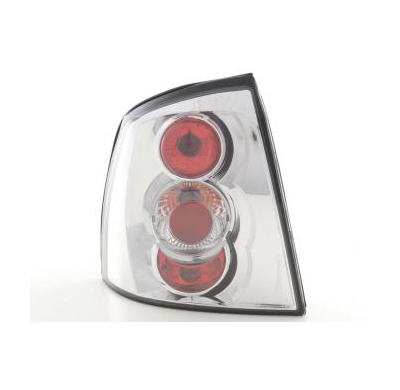 Kit De Pilotos Traseros Para Opel Astra Modelo G  98-03 Cromado Fk Automotive