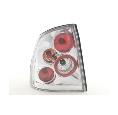 Kit De Pilotos Traseros Para Opel Astra Modelo G  98-03 Cromado Fk Automotive