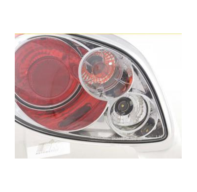 Kit De Pilotos Traseros Para Peugeot 206  98 - Cromado Fk Automotive