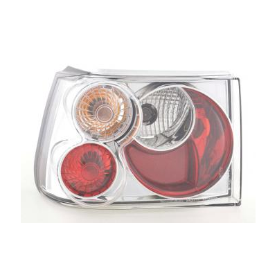 Kit De Pilotos Traseros Para Seat Ibiza 2-Ptas. Modelo 6k  93-98 Cromado Fk Automotive