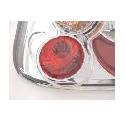 Kit De Pilotos Traseros Para Seat Ibiza 2-Ptas. Modelo 6k  93-98 Cromado Fk Automotive