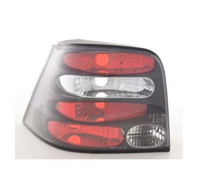 Kit De Pilotos Traseros Para Vw Golf 4 Modelo 1j  98-02 Negro Fk Automotive