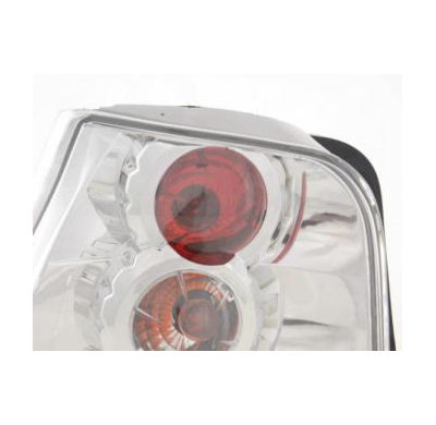 Kit De Pilotos Traseros Para Vw Lupo Modelo 6x 6e  98-05 Cromado Fk Automotive