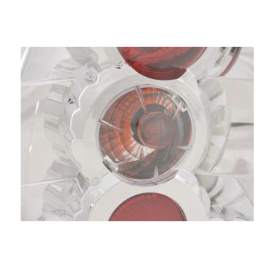 Kit De Pilotos Traseros Para Vw Lupo Modelo 6x 6e  98-05 Cromado Fk Automotive