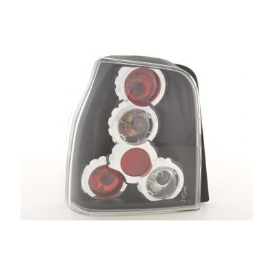 Kit De Pilotos Traseros Para Vw Lupo Modelo 6x 6e  98-05 Negro Fk Automotive