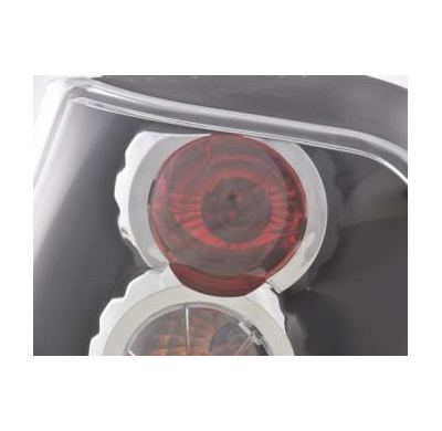 Kit De Pilotos Traseros Para Vw Lupo Modelo 6x 6e  98-05 Negro Fk Automotive