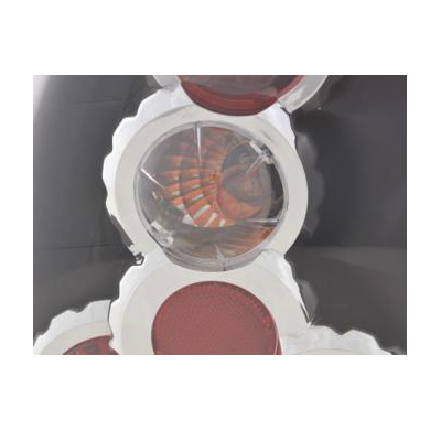 Kit De Pilotos Traseros Para Vw Lupo Modelo 6x 6e  98-05 Negro Fk Automotive