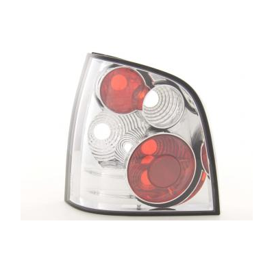 Kit De Pilotos Traseros Para Vw Polo Modelo 9n  01- Cromado Fk Automotive