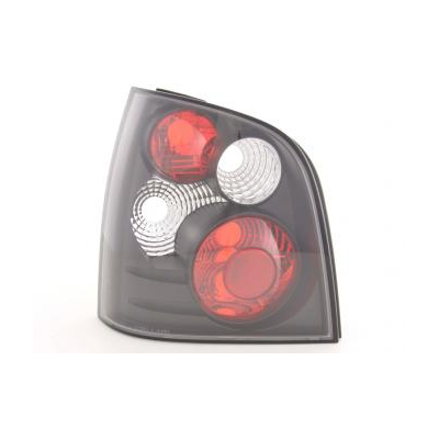 Kit De Pilotos Traseros Para Vw Polo Modelo 9n  01- Negro Fk Automotive