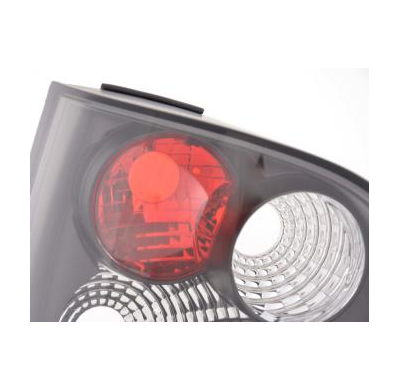 Kit De Pilotos Traseros Para Vw Polo Modelo 9n  01- Negro Fk Automotive