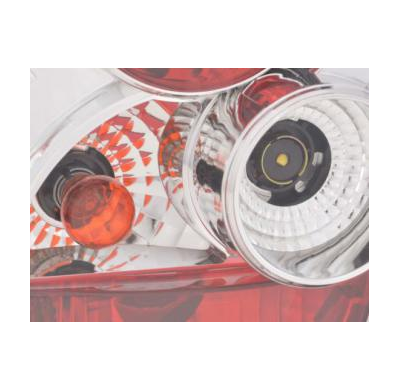 Kit De Pilotos Traseros Para Skoda Octavia Modelo 1u  96-02 Cromado Fk Automotive