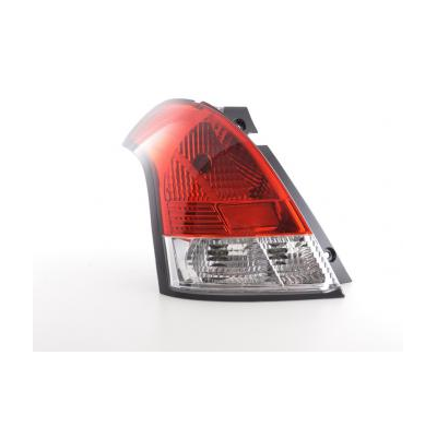 Pilotos Suzuki Swift Bj. 10-13 Rojo/Transparente Fk Automotive