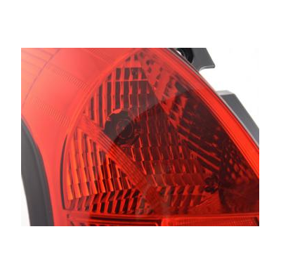 Pilotos Suzuki Swift Bj. 10-13 Rojo/Transparente Fk Automotive