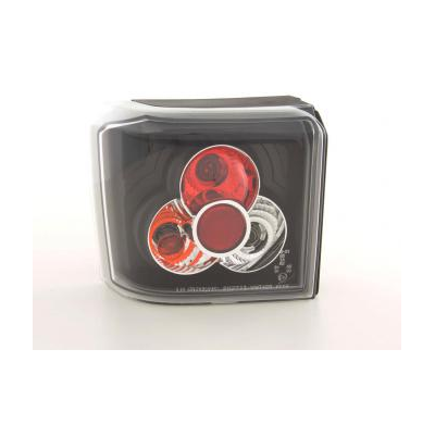 Kit De Pilotos Traseros Para Vw Bus T4 Modelo 70...  91-04 Negro Fk Automotive