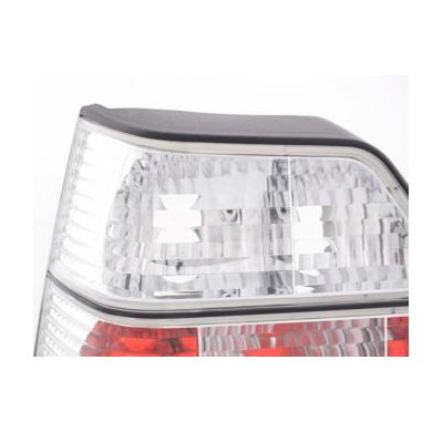 Kit De Pilotos Traseros Para Vw Golf 2 Modelo 19e  84-91 Color Claro Fk Automotive