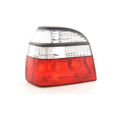 Kit De Pilotos Traseros Para Vw Golf 3 Modelo 1hxo  92-97 Rojo Blanco Fk Automotive