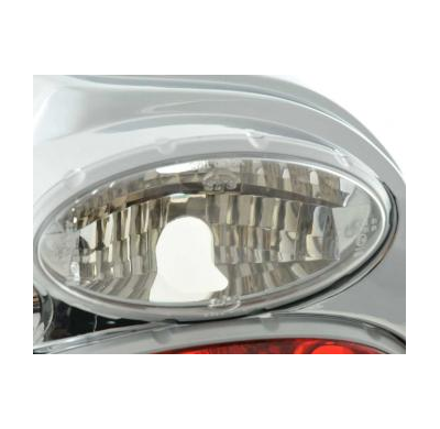 Kit De Pilotos Traseros Para Vw Golf 3 Modelo 1hxo  92-97 Cromado Fk Automotive