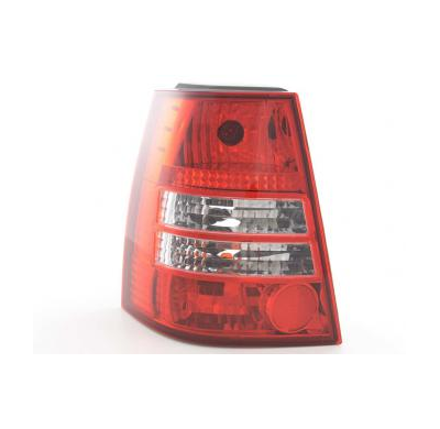 Kit De Pilotos Traseros Vw Golf 4 / Bora Variant  98-03, Rojo/Color Claro Fk Automotive