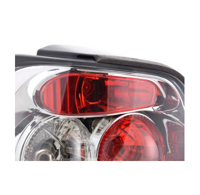 Kit De Pilotos Traseros Para Vw Polo Modelo 6n2  99-01 Cromado Fk Automotive