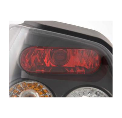 Kit De Pilotos Traseros Para Vw Polo Modelo 6n  94-99 Negro Fk Automotive