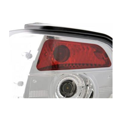 Kit De Pilotos Traseros Vw Polo Modelo 6n  95-98, Rojo/Color Claro Fk Automotive