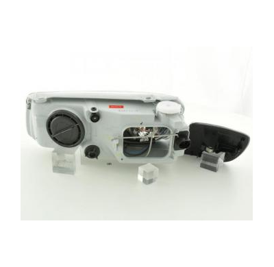 Faros Delanteros Angel Eyes Set  Vw Passat Modelo 35i  93-96 Negro Fk Automotive