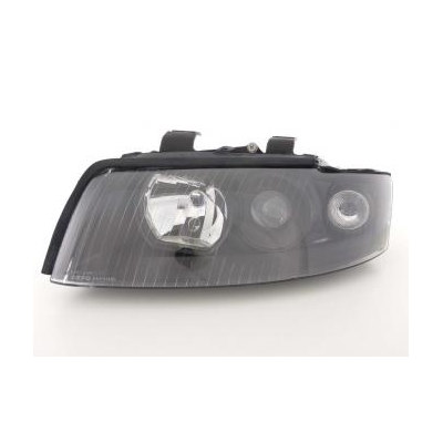 Faros Delanteros Set Angel Eyes Audi A4 Modelo 8e  01-04 Negro Fk Automotive