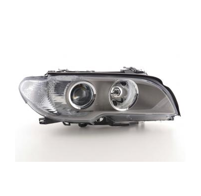 Faro De Recambio Lado Derecho Para Bmw Serie 3 E46 Coupe 03-06, Gris Fk Automotive