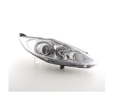Faro De Recambio Lado Derecho Para Ford Fiesta 7 (Ja8) 3-/5 Puertas, Cromado Fk Automotive