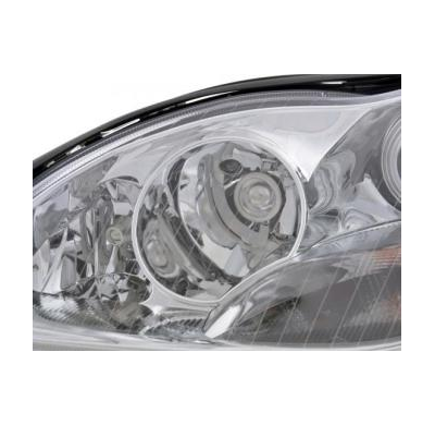 Faros Delanteros Set Angel Eyes Mercedes-Benz Clase S Modelo W220, Cromado Fk Automotive
