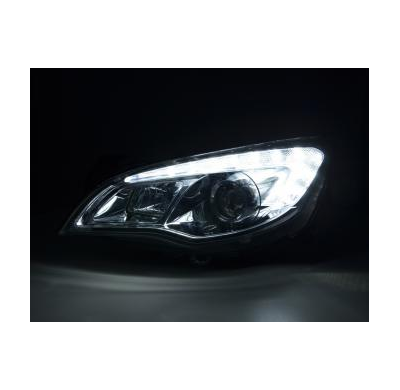 Faros Opel Astra J 5-Puertas Bj. 2009-2012 Cromado Asien-Modell Fk Automotive